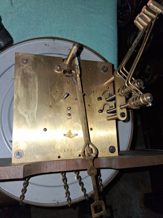 Zegar stojący sygnatura Kinzle