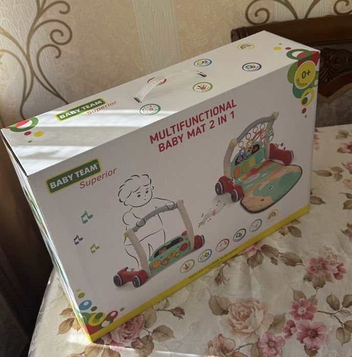 Килимок ігровий - ходунки 2 в 1.
