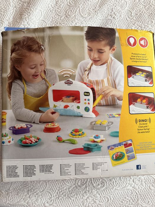 Plasticina Play-Doh Forno Mágico cozinha microondas (Kitchen Creations) – Com Caixa