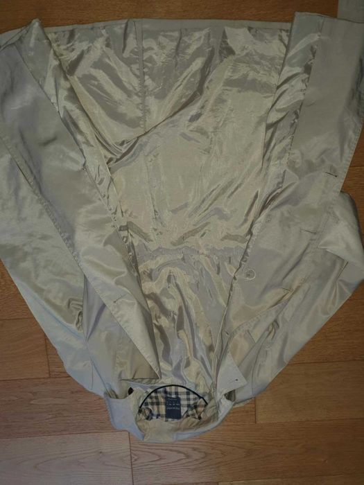 Trench płaszcz beżowy 36