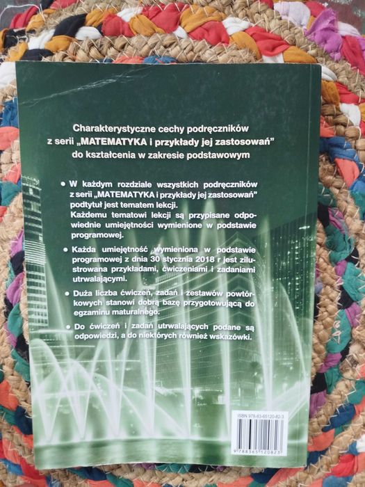 Podręcznik Matematyka i przykłady jej zastosowania 1