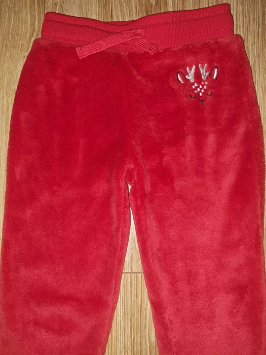 Dresy spodnie czerwone