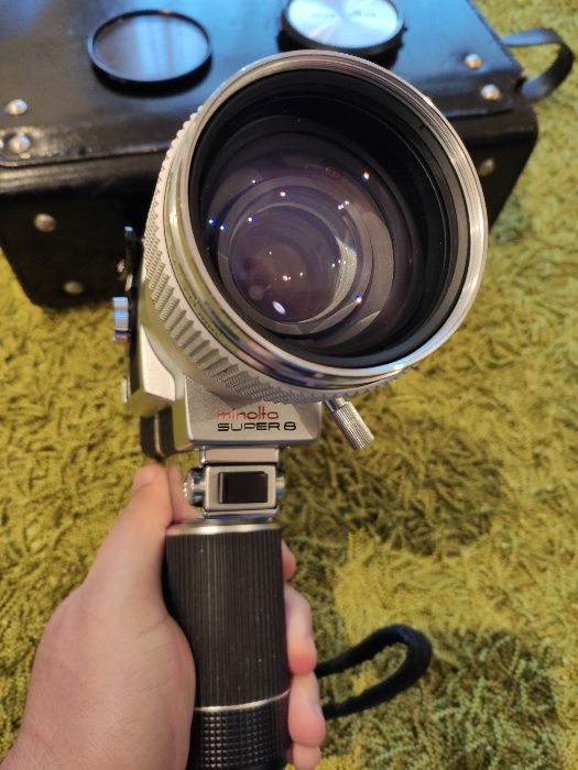 Minolta Autopak-8 D10, maquina de filmar super 8
