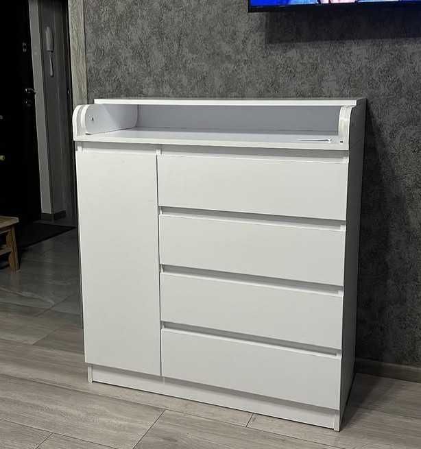 Дитячий Комод пеленальний 4+1 Білий 900*450 Новий зі складу