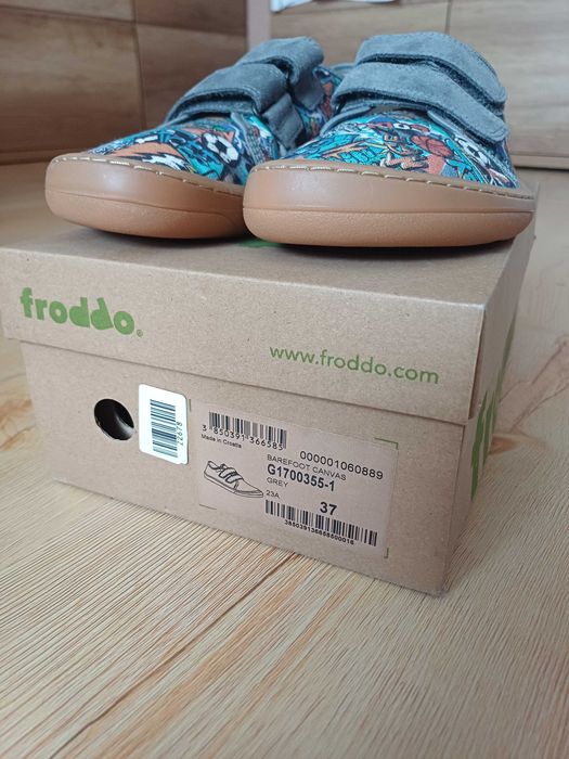 Buty, trampki chłopięce 37 froddo -  jak NOWE