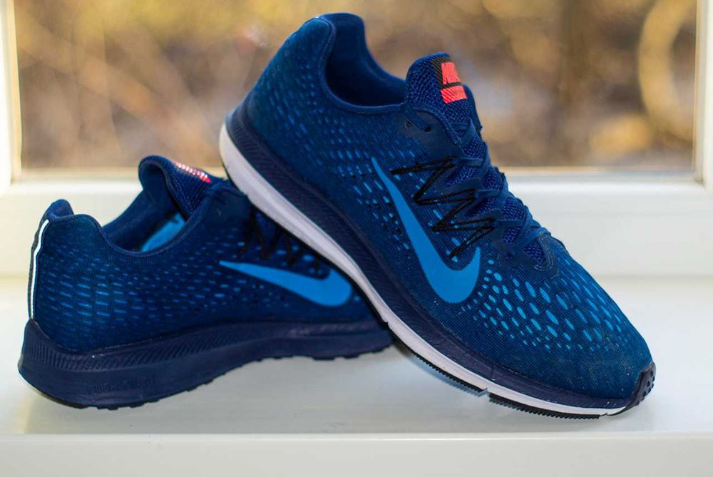 ‼️Кросівки бігові Nike Zoom Winflo 5 AA7406-405 SL Blue 44 р оригінал