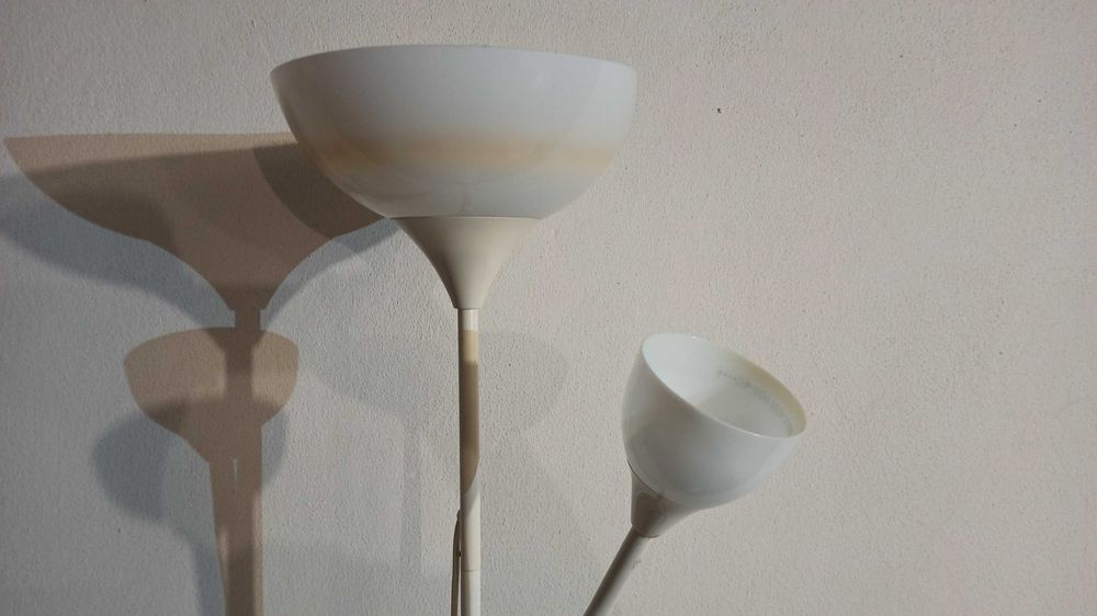 Candeeiro de sala p/ duas lâmpadas