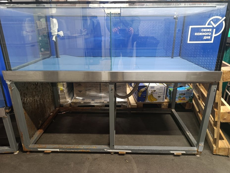 Торговий прісноводний акваріум для продажу живої риби