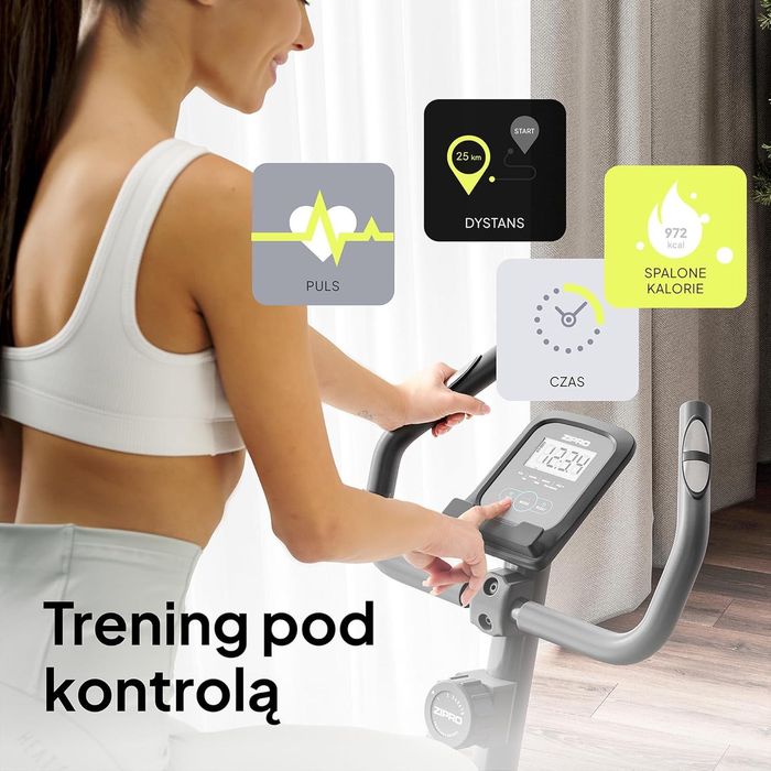 Магнітний велотренажер / Магнитный велотренажёр ZIPRO One S до 110 кг