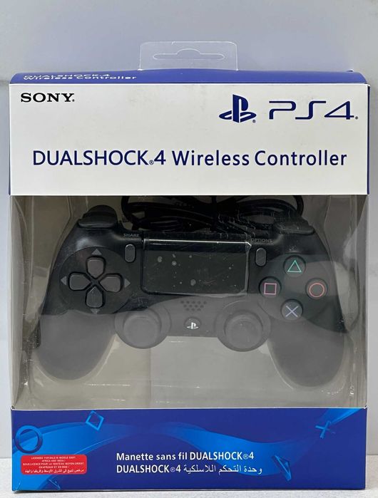 Джойстик PS4 DualShock 4 Wireless Controller чорний новий