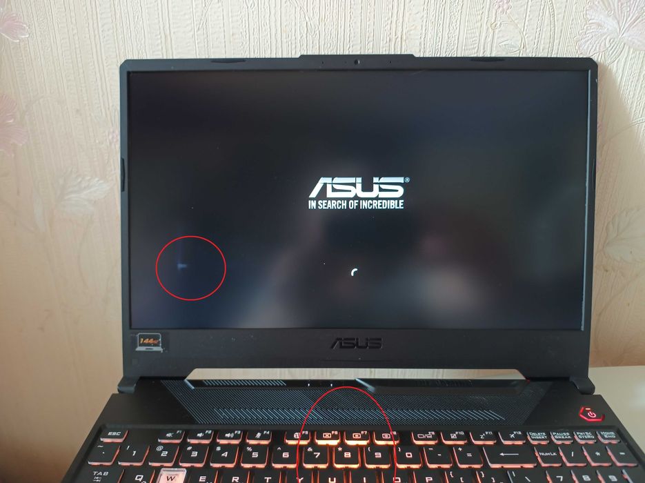 ASUS TUF FX506L i5-10300H 16Gb nVIDIA GTX1650 4Gb SS512Gb 144Hz