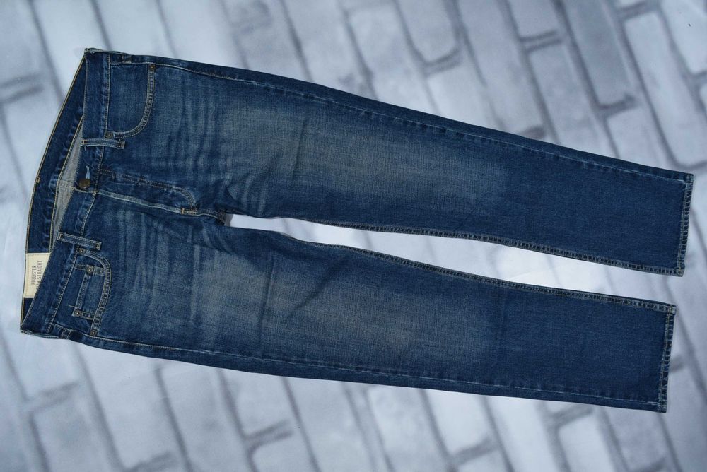 Jeansy Hollister Slim Straight 34/34 pas 94