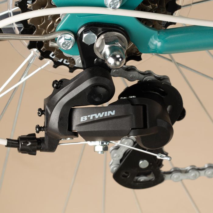 BICICLETA DE CIDADE ELOPS 520 QUADRO BAIXO VERDE