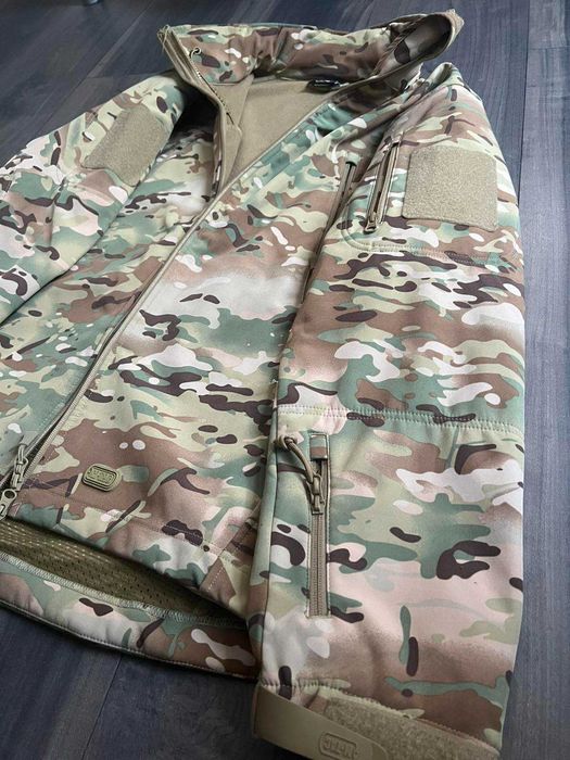 Куртка Тактична M-Tac Soft Shell MultiCam з доп Флізкою Size L