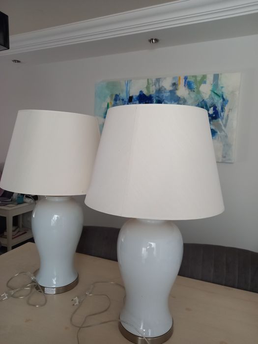 Dois Candeeiros de Ceramica