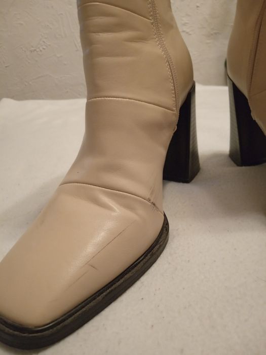 Kozaczki z kwadratowym noskiem Hetsoles