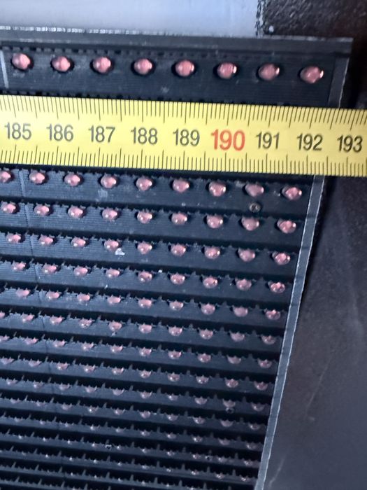 Бегущая строка Led 192х32 см красная, уличная  Елктронне лед табло