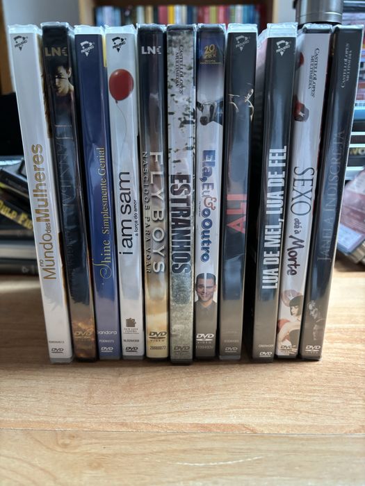 DVD novos e selados