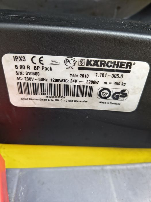Myjka Szorowarka Karcher B 90 R