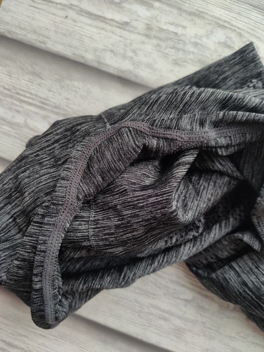 Legginsy grafitowe czarne H&M S/M