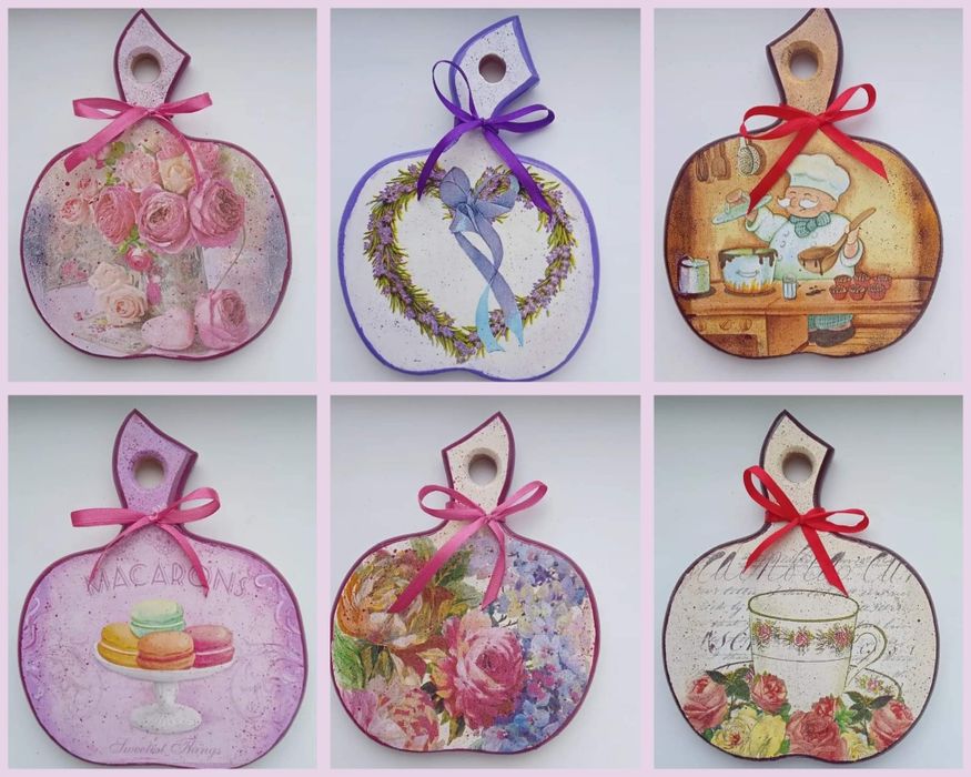 Досточка яблоко , ручная работа.