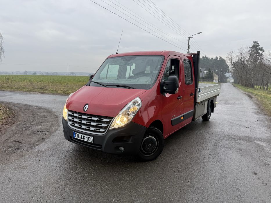 RENAULT MASTER DOKA 6 miejcs  2.3 webasto!!