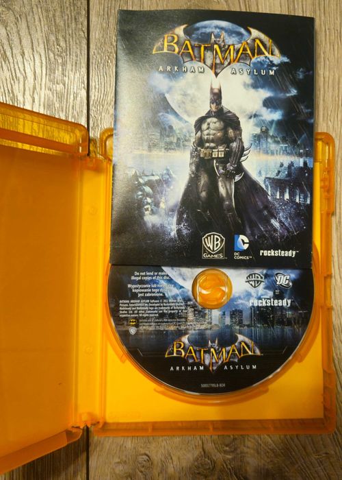 Batman Arkham Asylum - Nowa - DVD - PL - PC