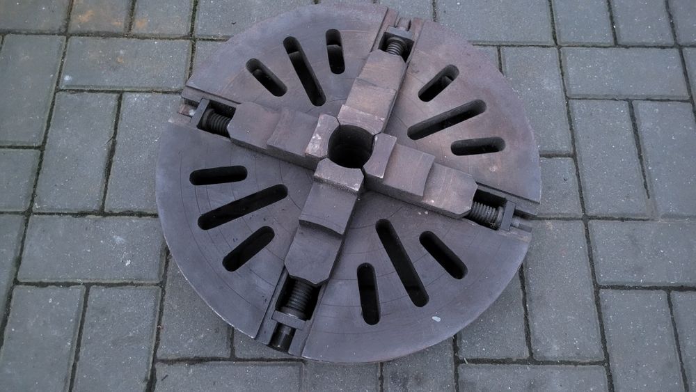 Uchwyt tokarski 4 szczęki 500 50cm stan bdb