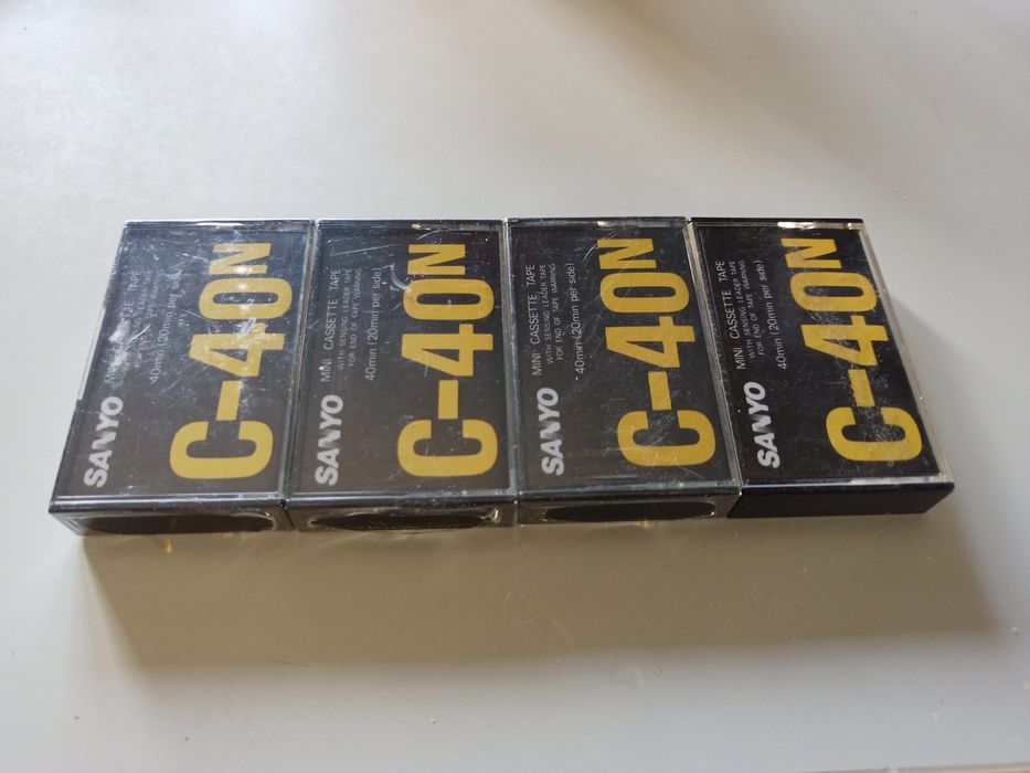 Sanyo C-40N Mini Cassette Tape (40 minut)