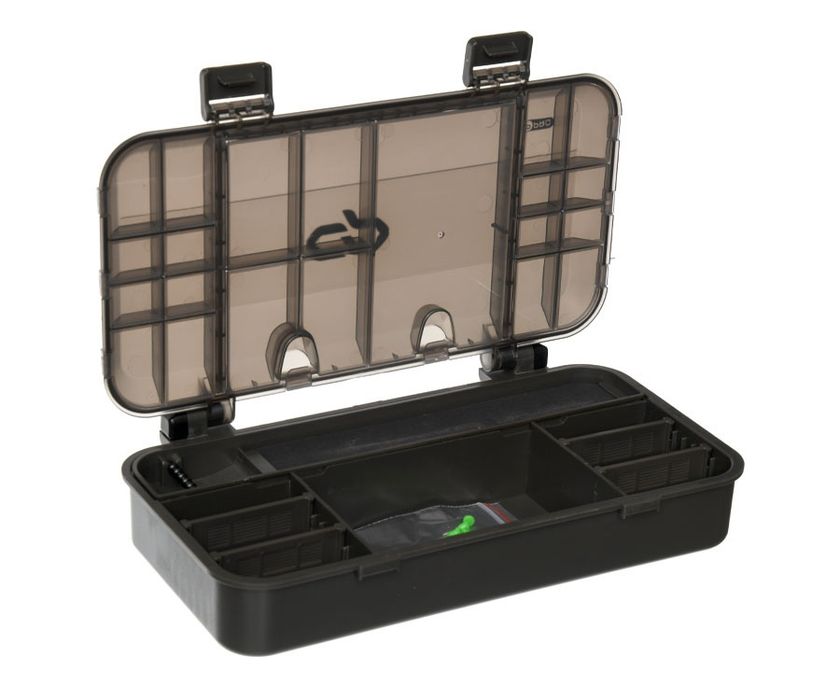 Коробка карповая Carp Pro Mini Tackle Box + универсальный адаптер Carp Pro Base Clamp  With Quick Release Connektor