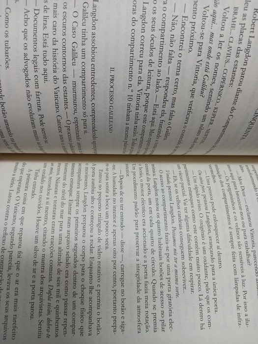 Livro: Anjos e Demónios - Dan Brown