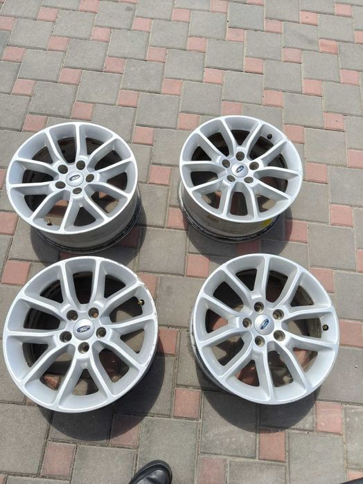 Диски Ford оригинал R17 5*114.3 комплект ниппель под датчик