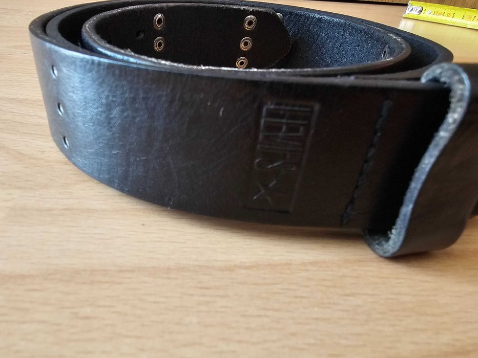 Pasek skórzany Levi's czarny 115cm