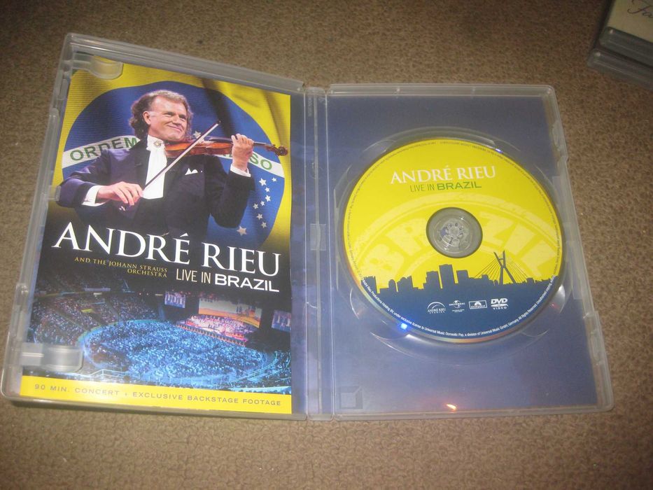 DVD musical do André Rieu "Live In Brazil"