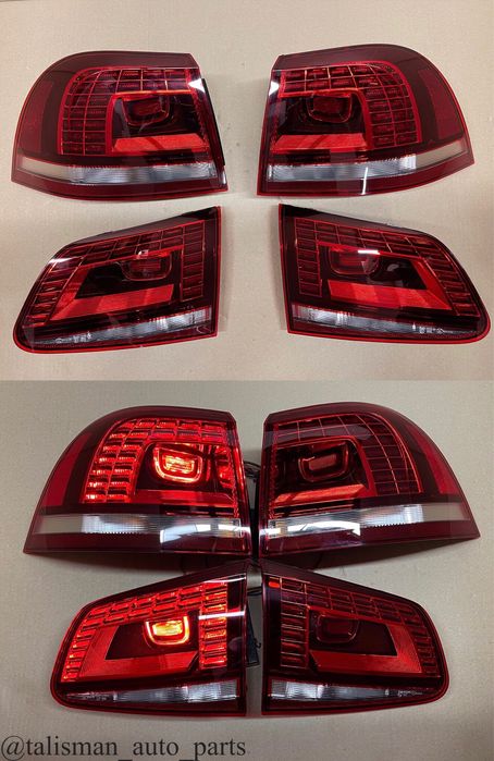 VW Touareg 7P Led Europe R-line фонарь фара стоп ліхтар в наявності