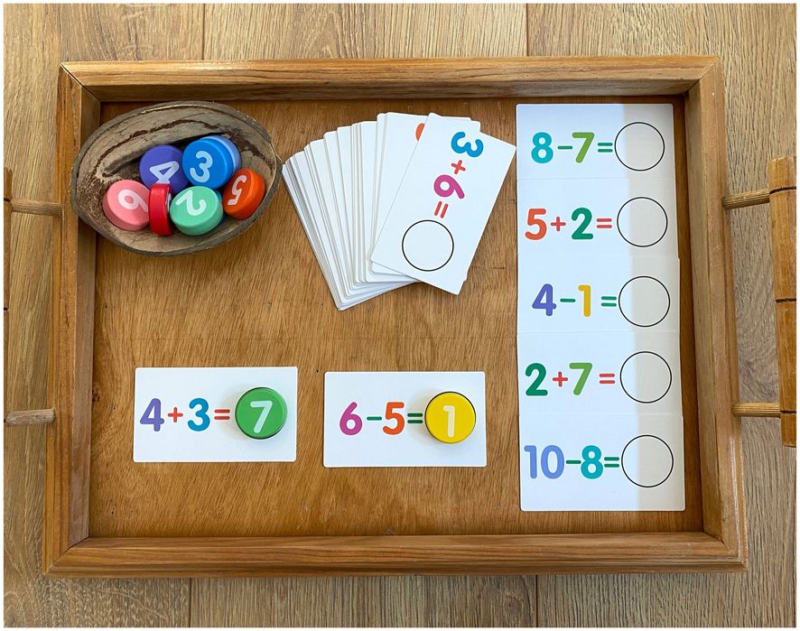 Tabuleiros Numéricos - Matematica - Montessori