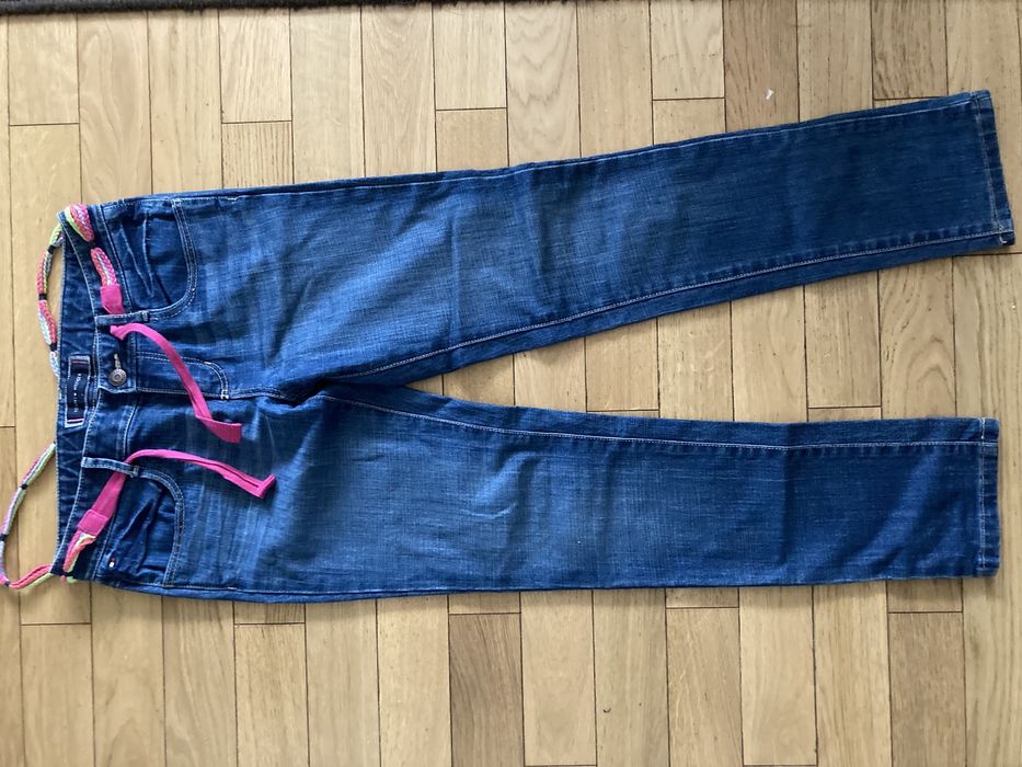 TOMMY HILFIGER jeansy, dżinsy dziewczęce roz. 158