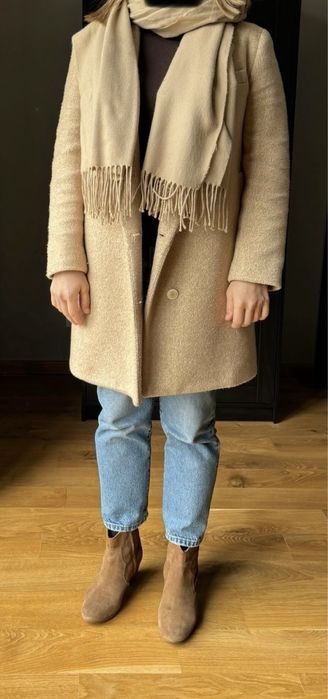 Zara plaszcz oversize