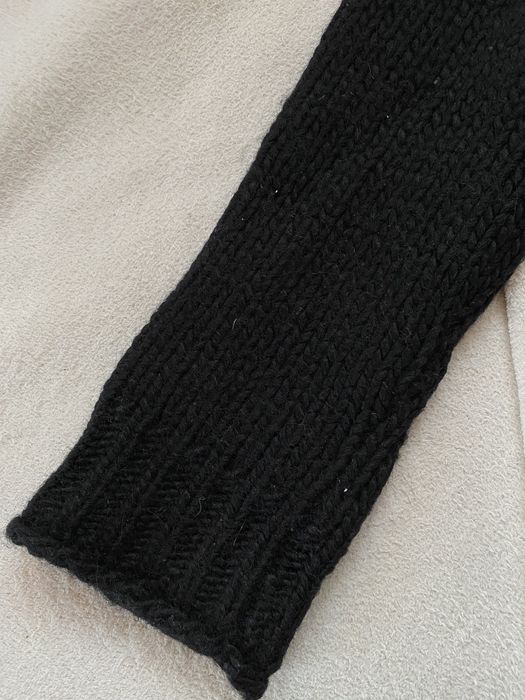 Acne czarny sweter wełna alpaka xs