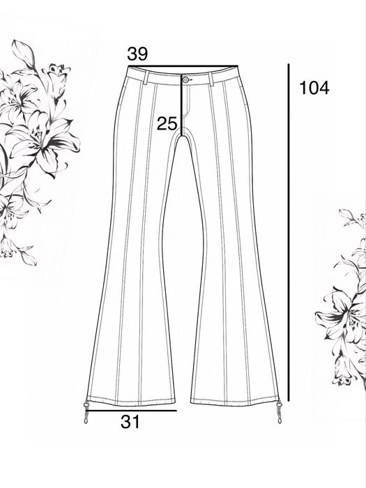Літні Кльош штани Linen Summer Pants Y2K Palm Beach Flared Cream opium archive custom rap