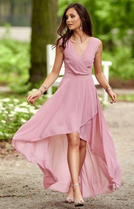 Sukienka brudny róż