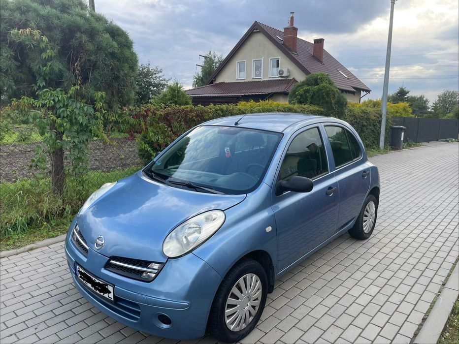 Nissan Micra 2007r .1.2 Benzyna. Polski salon. Klimatyzacja. Oszczędne Auto