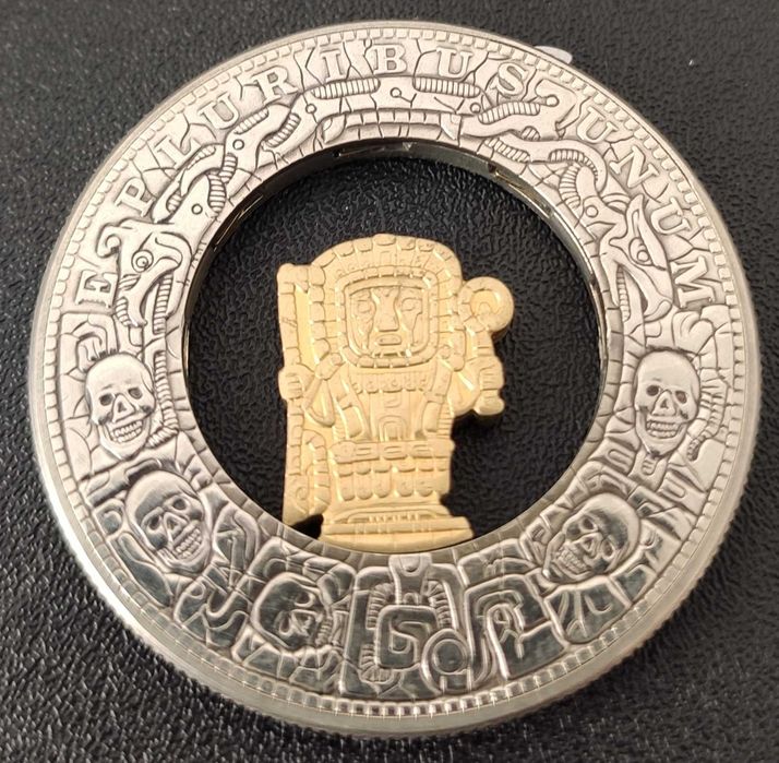 Монета із прихованим механізмом "Майя" колекція Hobo Nickel