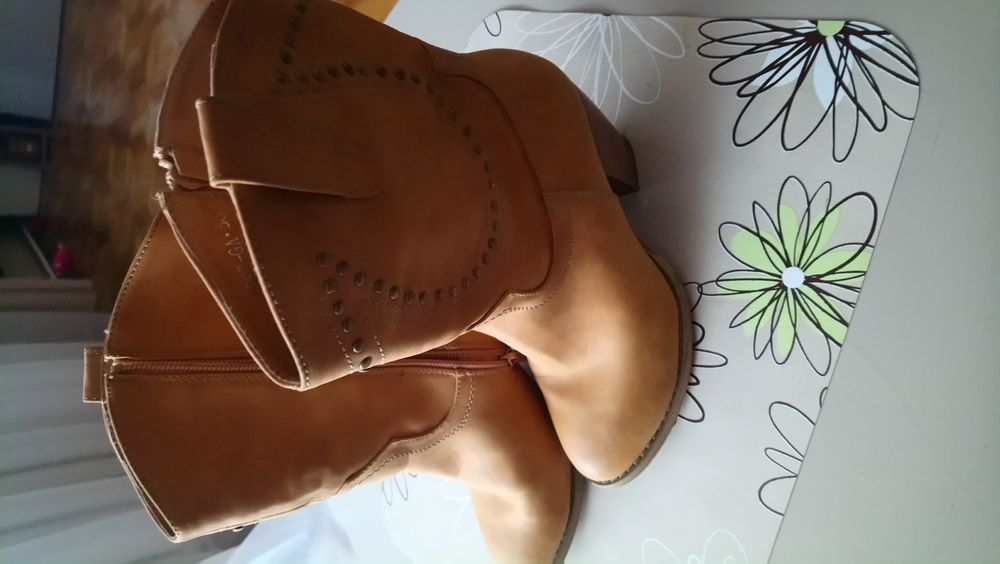 Buty brązowe bardzo wygodne