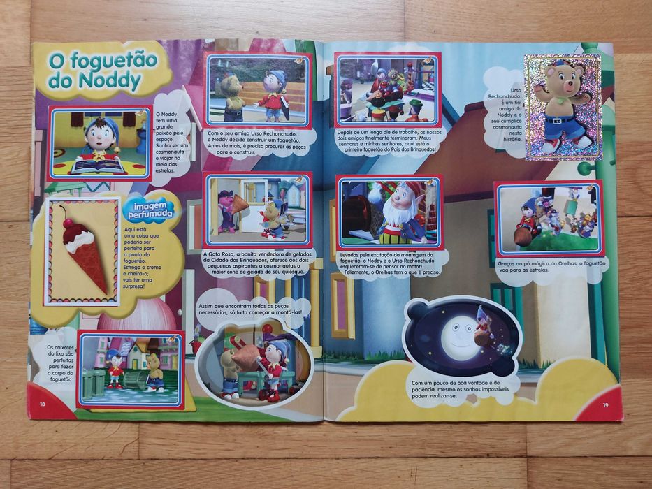 Caderneta de cromos "Noddy" - Completa