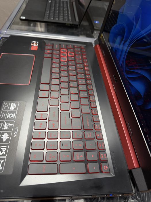 Игровой ноутбук Acer Nitro Ryzen 5 nvidia 4гб.