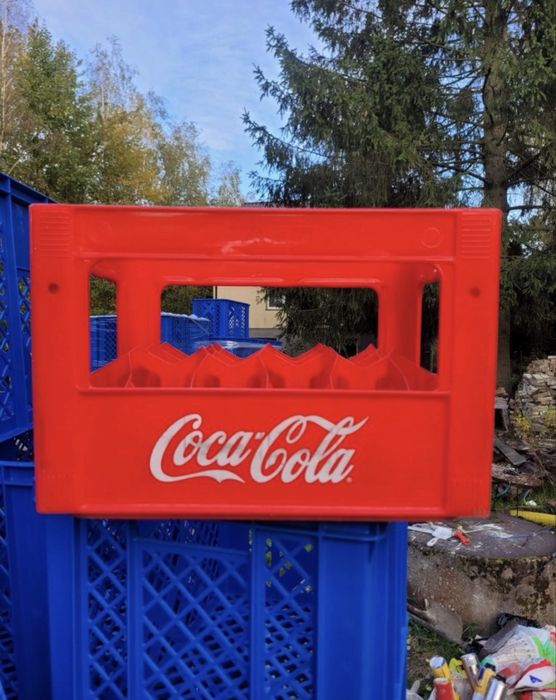 Skrzynka coca cola transporter coca cola