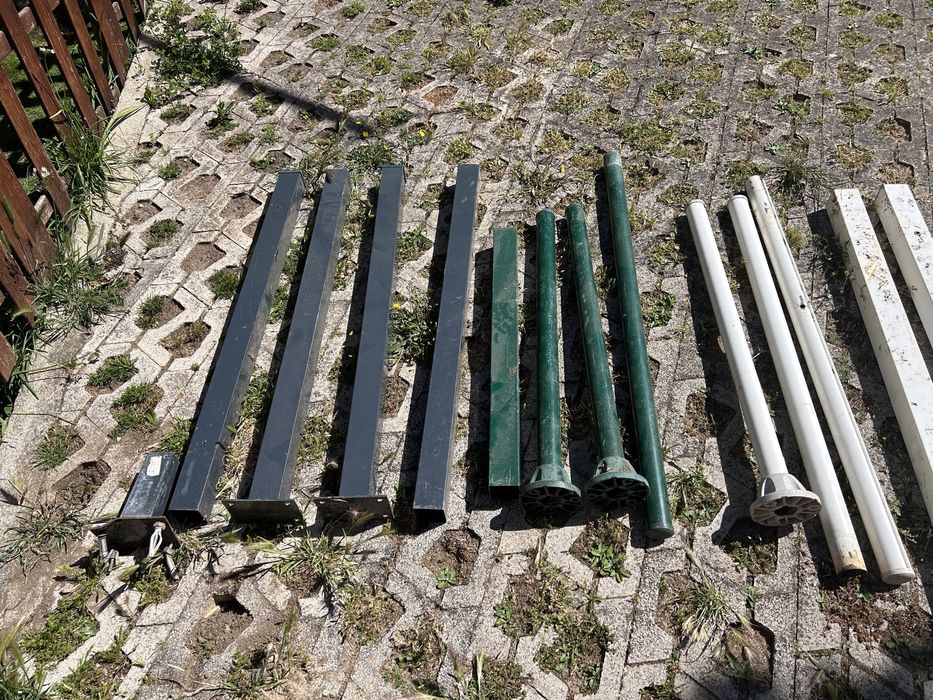 Postes para vedação