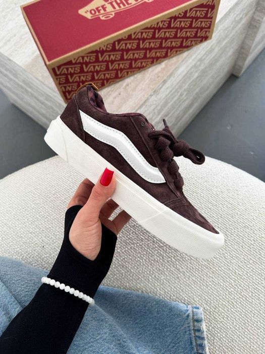 Жіночі Кеди Vans KNU Brown, Кросівки Vans KNU