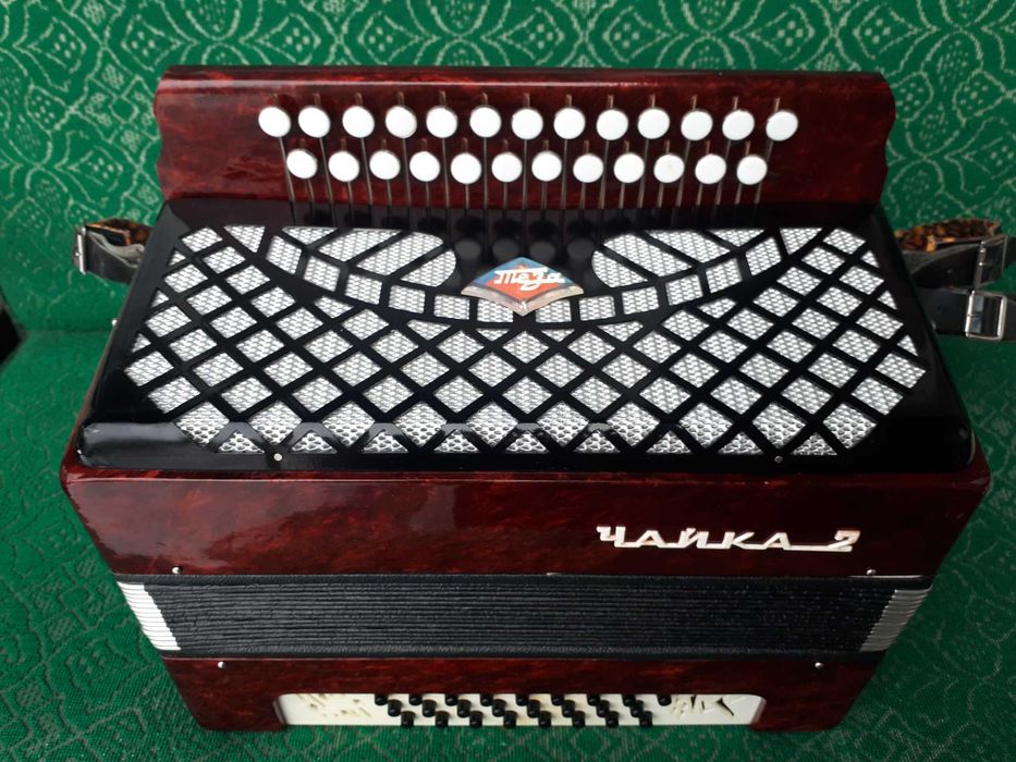 Гармонь, Гармошка, Гармоніка, Чайка 2 Шуя. После мастера ! Як Нова !: 9 ...